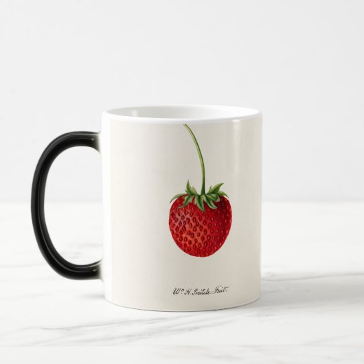 Mug Magique Fraise vintage (Gauche)