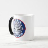 Mug Magique Franc-maçon de la NASA (Devant gauche)