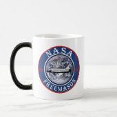 Mug Magique Franc-maçon de la NASA (Gauche)
