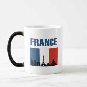 Mug Magique France Travel - Paris City Skyline Pavillon França