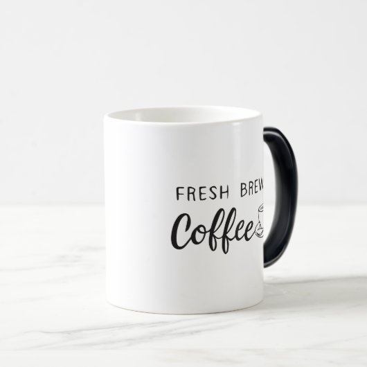 Mug Magique Fresh Brewed Coffee (Devant droit)