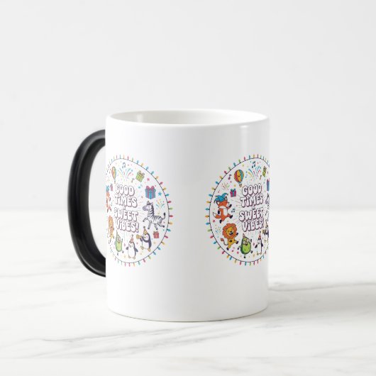 Mug Magique Fun & Quirky Holiday Vector Tee (Devant gauche)