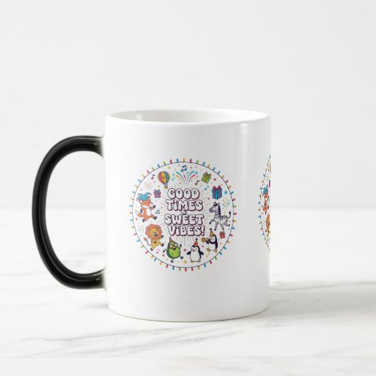 Mug Magique Fun & Quirky Holiday Vector Tee (Gauche)