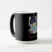 Mug Magique Funny Introvert Sloth Low Social Battery Adventur (Devant gauche)