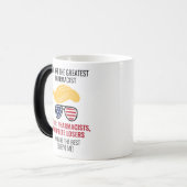 Mug Magique Funny Trump meilleur pharmacien (Devant gauche)