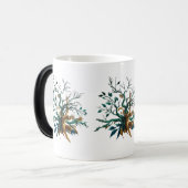 Mug Magique Fusion humaine et naturelle Abstraite | Morphage a (Devant gauche)