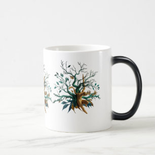 Mug Magique Fusion humaine et naturelle Abstraite   Morphage a
