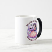 Mug Magique Gal dans sa bulle des Pastels & Citrouilles (Devant droit)