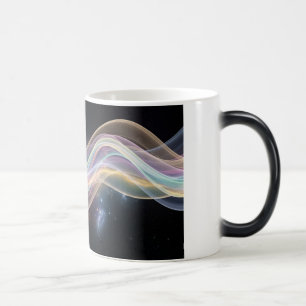 Mug Magique Galaxie de vague cosmique Abstrait
