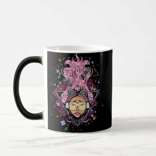 Mug Magique Gamer fille (Gauche)