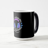 Mug Magique Gamer Je Joue (Devant droit)