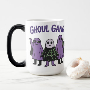 Mug Magique Gang de goules Équipe de fantômes violets Café Hal