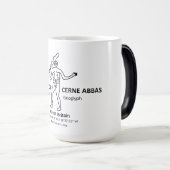 Mug Magique Géant de Cerne-Abbas (Devant droit)