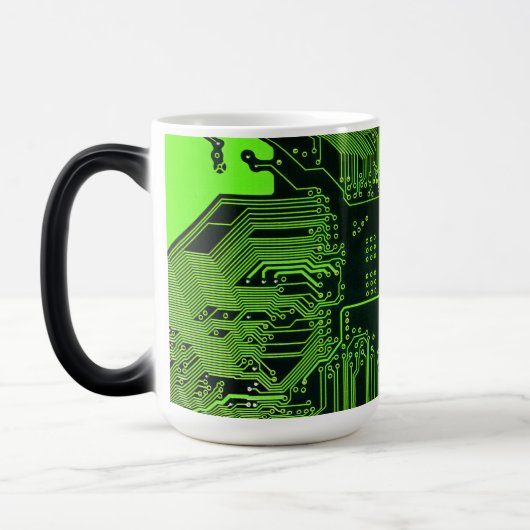 Mug Magique Geek de la carte de circuit électronique Nerd PCB (Gauche)