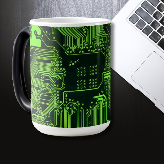 Mug Magique Geek de la carte de circuit électronique Nerd PCB