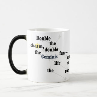 Mug Magique Gemini Fun & Inspiration Design pour un usage quot