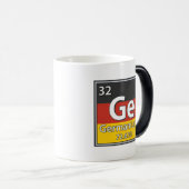 Mug Magique Germanium - Allemagne Drapeau allemand Science (Devant droit)