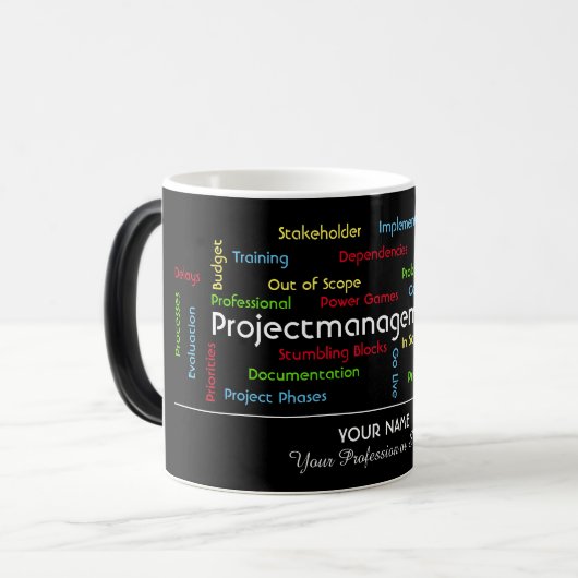 Mug Magique Gestion et conseil de projets professionnels (Devant gauche)