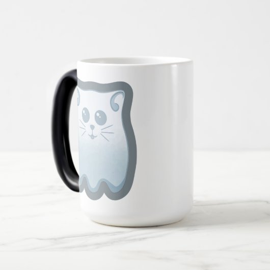 Mug Magique Ghost kitty (Devant gauche)