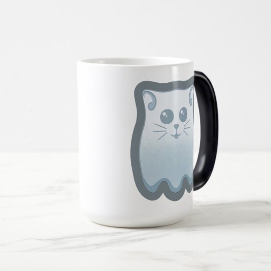 Mug Magique Ghost kitty (Devant droit)