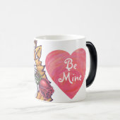 Mug Magique Ginger Cat Saint-Valentin (Devant droit)