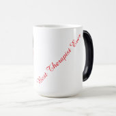 Mug Magique Ginger kitten photo, best therapist,  (Devant droit)