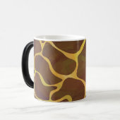 Mug Magique Giraffe Brown et jaune (Devant gauche)
