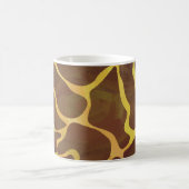 Mug Magique Giraffe Brown et jaune (Centre)