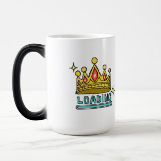 Mug Magique Glitch Crown Chargement : Rébellion 8 bits Awakens