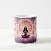 Mug Magique Glowing Mandala Meditation Woman       (Centre)