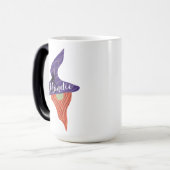 Mug Magique Gnome d'Halloween Doodles de nom d'araignée (Devant gauche)