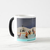 Mug Magique Gnome pour les fêtes Café/Mug à boire (Devant gauche)