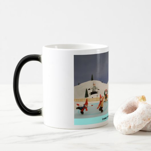 Mug Magique Gnome pour les fêtes Café/Mug à boire (Avec donut)