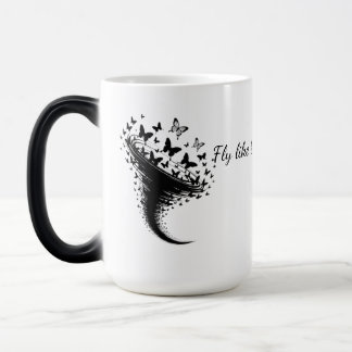 Mug Magique Gobelet avec des ailes de papillon