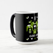Mug Magique God Jul Swedish Folk Art (Devant gauche)