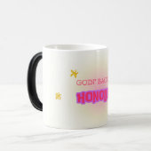 Mug Magique "Goin’ Back to Honolulu" Retro Tropical Ceramic Mu (Devant gauche)