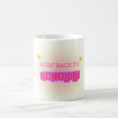 Mug Magique "Goin’ Back to Honolulu" Retro Tropical Ceramic Mu (Centre)