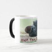 Mug Magique Gorille adulte, nécessité… Ayez… Café… (Devant gauche)