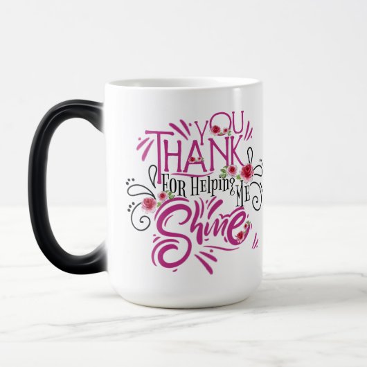 Mug Magique Gracias por ayudarme a brillar (Gauche)