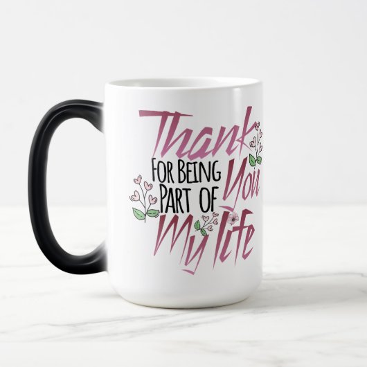Mug Magique Gracias por estar en mi vida (Gauche)