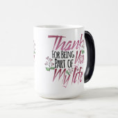 Mug Magique Gracias por estar en mi vida (Devant droit)