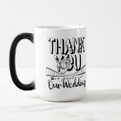 Mug Magique Gracias por fotografiar nuestra boda (Gauche)