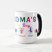 Mug Magique Grand-maman (Devant droit)
