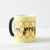 Mug Magique Grande manière d'annoncer votre grossesse ! (Devant gauche)