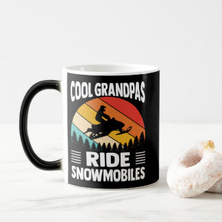 Mug Magique Grandpas cool Circuler Motoneige Garndpa