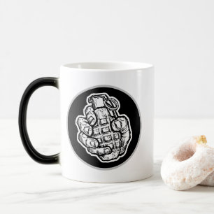 Mug Magique Grenade À La Main En Style Bande Dessinée
