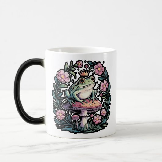Mug Magique Grenouille sur champignon (Gauche)
