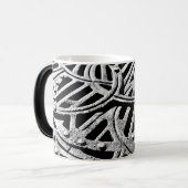 Mug Magique Grille rouillée en gris (Devant gauche)