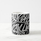 Mug Magique Grille rouillée en gris (Centre)
