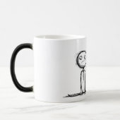 Mug Magique Gros plan pour un informaticien (Gauche)